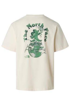 T-shirt Retro Earth ecru