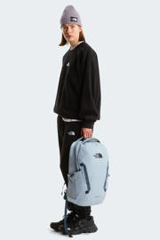 thumbnail: Zwarte dames The North Face oversized sweater Essential met logo dessin, lange mouwen en ronde hals