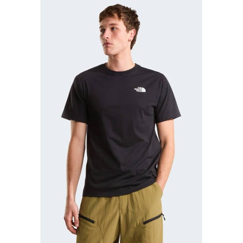 The North Face T-shirt NSE Box zwart afbeelding
