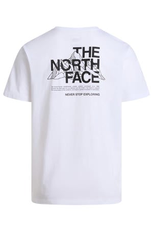 T-shirt Mountain Sketch wit