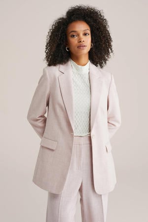 regular blazer oudroze