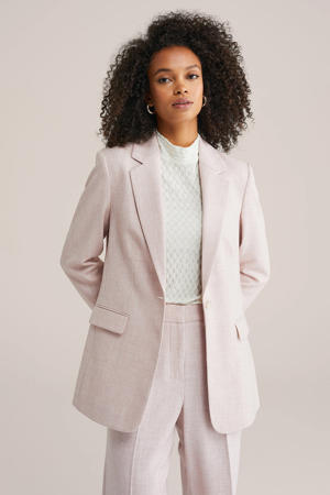regular blazer oudroze