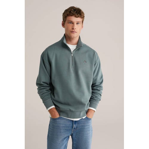 WE Fashion sweater groen afbeelding