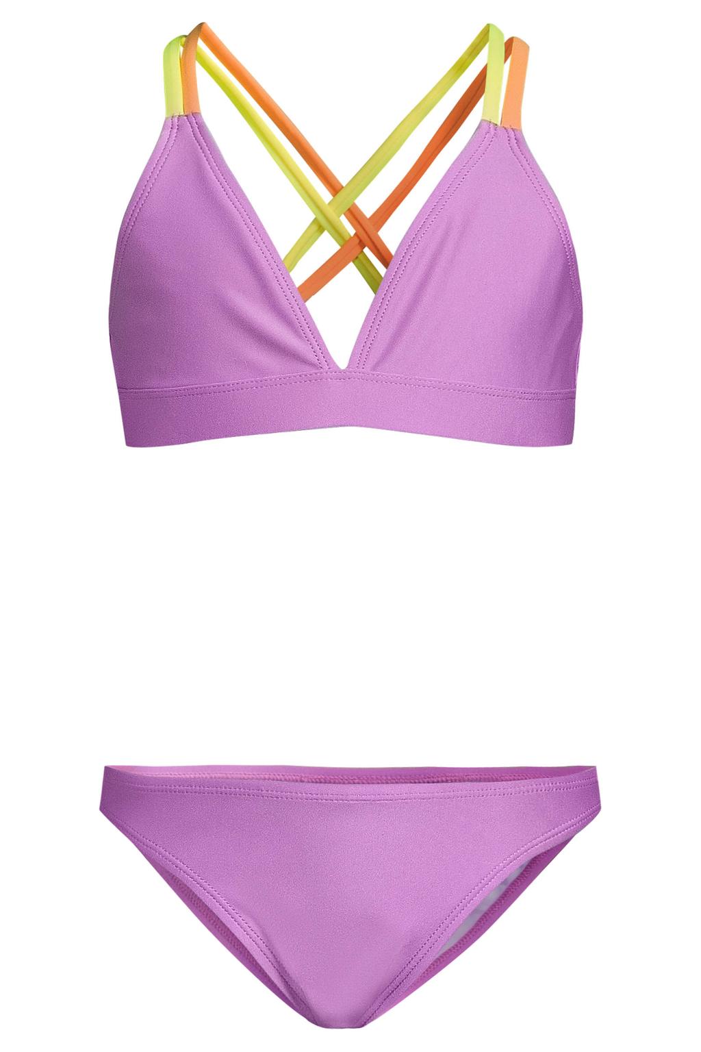 Me & My Monkey triangel bikini paars