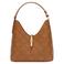 Furla leren schoudertas Goccia M cognac