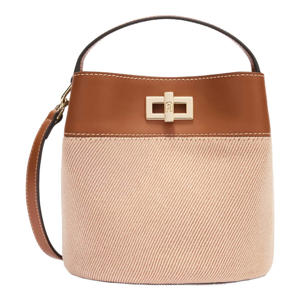 crossbody tas Amelia beige/cognac
