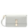 Furla leren crossbody tas Iride S lichtgrijs