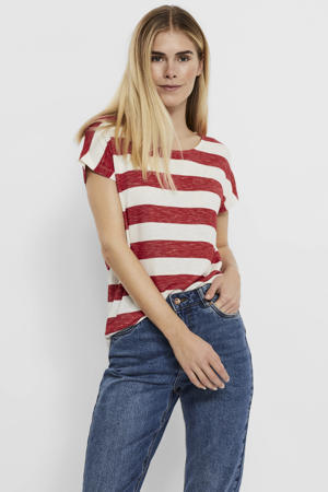 gestreepte T-shirt