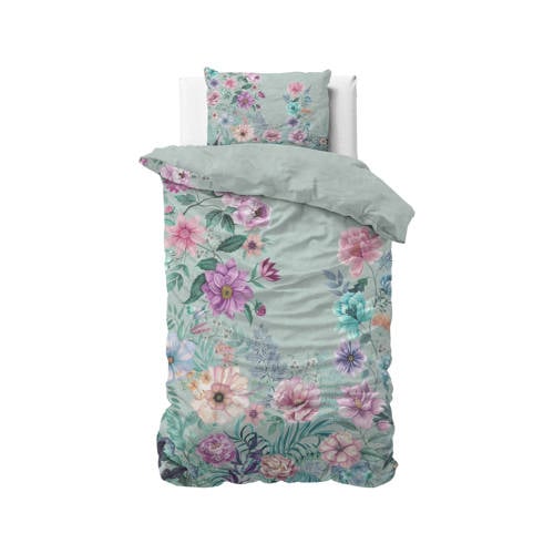 Dreamhouse katoenen dekbedovertrek 1-persoons (140x220 cm) afbeelding