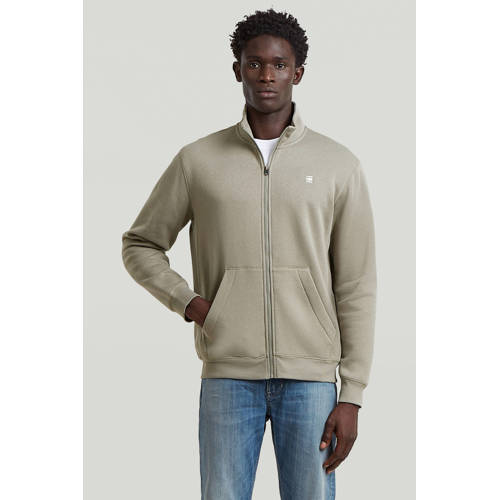 G-STAR sweatvest beige afbeelding