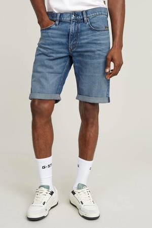 denim regular short MOSA blauw