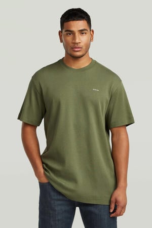 regular T-shirt groen