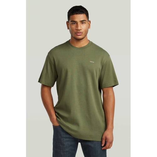 G-STAR regular T-shirt groen afbeelding