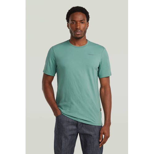 G-STAR slim T-shirt blauw afbeelding