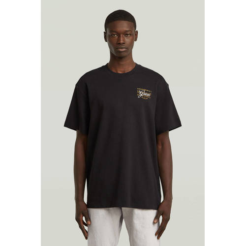 G-STAR regular T-shirt zwart afbeelding