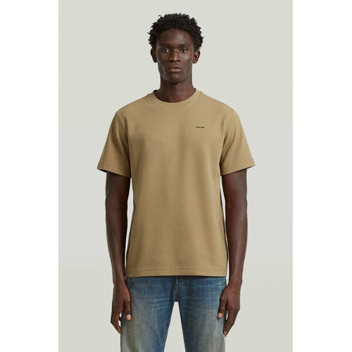 G-STAR regular T-shirt bruin afbeelding