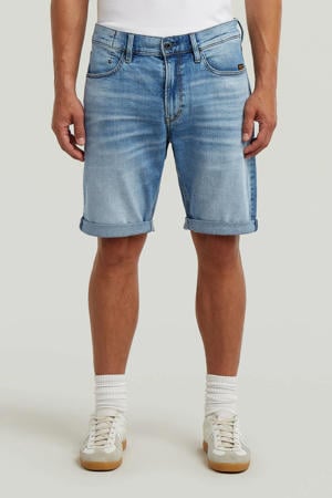 denim regular short MOSA blauw