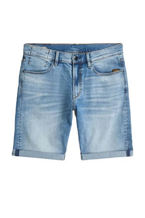 denim regular short MOSA blauw