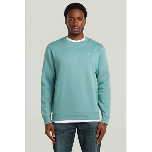 G-STAR sweater turquoise afbeelding