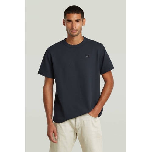 G-STAR regular T-shirt donkerblauw afbeelding