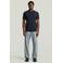 G-STAR slim polo donkerblauw