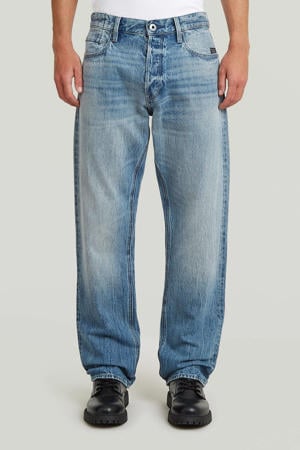 Dakota straight leg jeans faded blue halite