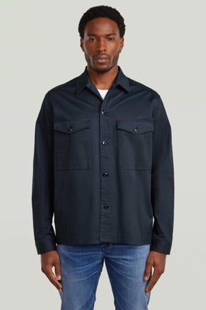 overshirt donkerblauw