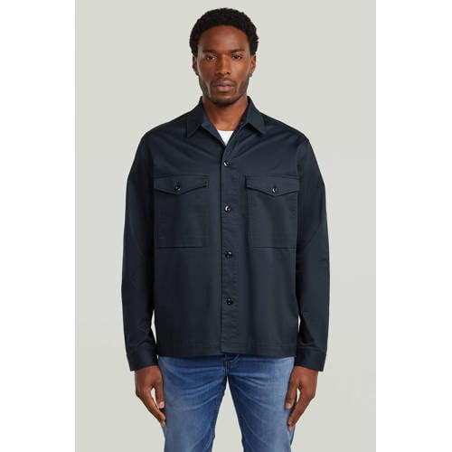 G-STAR overshirt donkerblauw afbeelding