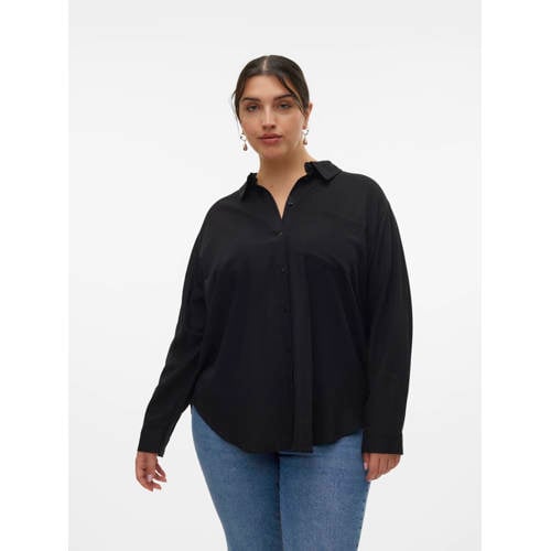 VERO MODA CURVE blouse zwart afbeelding