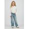 Vingino gebloemde blouse wit