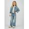 Vingino denim spijkerjas medium blue denim
