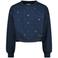 Vingino sweater met hartjes donkerblauw