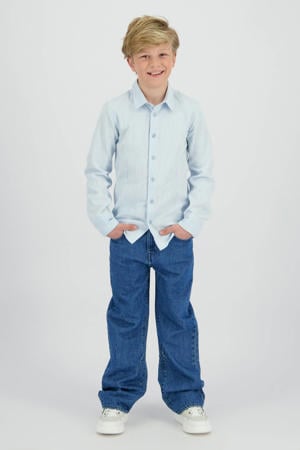 Relaxed loose fit jeans medium blue denim