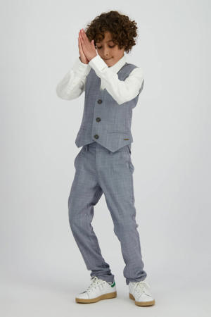 gilet grijsblauw