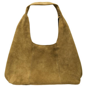 suede schoudertas  VMELENA bruin
