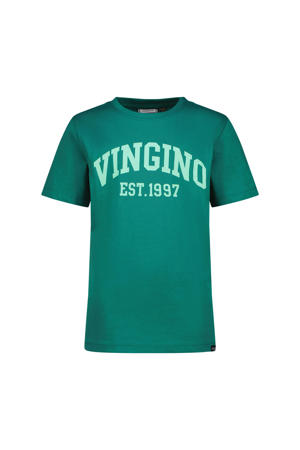 T-shirt donkergroen