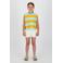 Vingino gestreepte T-shirt lichtblauw