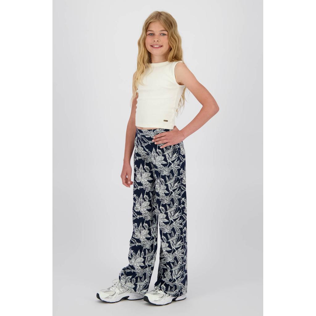Witte meisjes Vingino mouwloze top met effen en ronde hals