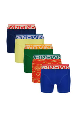 boxershort - donkerblauw/multicolor (set van 5)