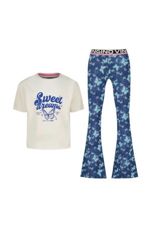 pyjama blauw/wit