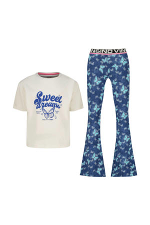 pyjama blauw/wit