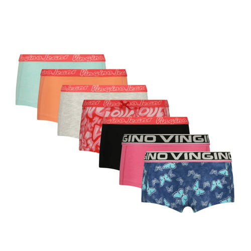 Vingino short roze/multicolor (set van 7)