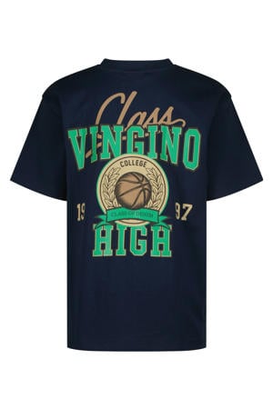 Vingino T-shirt met logo army groen Vingino T-shirt met logo army groen