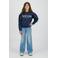 Vingino high waist wide leg jeans light blue denim