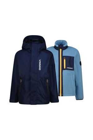 regenjas donkerblauw