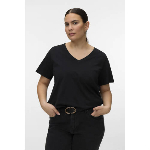 VERO MODA CURVE T-shirt zwart afbeelding