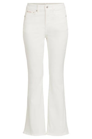 high waist flared jeans wit