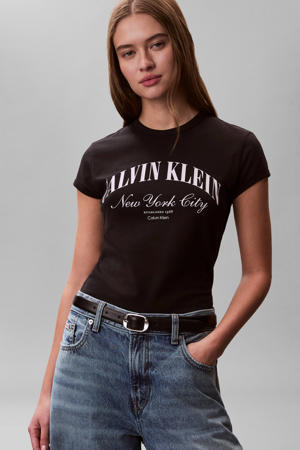 T-shirt zwart
