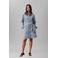 CALVIN KLEIN JEANS denim spijkerjurk light blue denim