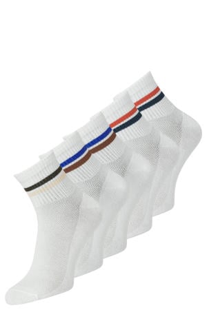 sokken JACBOSTON - wit (set van 5)